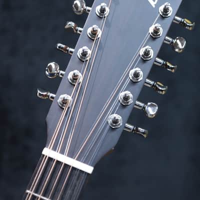 Guild F-2512E Maple Natural F-Jumbo Body 12-String Acoustic Electric Guitar image 20