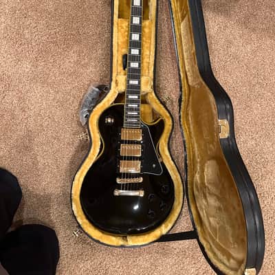 Epiphone Joe Bonamassa Black Beauty Les Paul Custom Outfit 2020 - Present - Ebony image 1