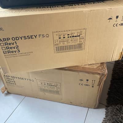 Korg Limited Edition ARP Odyssey FSQ Rev3 with SQ-1 Sequencer Bundle 2018 - Present - Black/Orange image 7