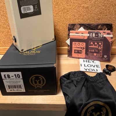 Walrus Audio EB-10 Preamp/EQ/Boost 2020 - Cream image 3