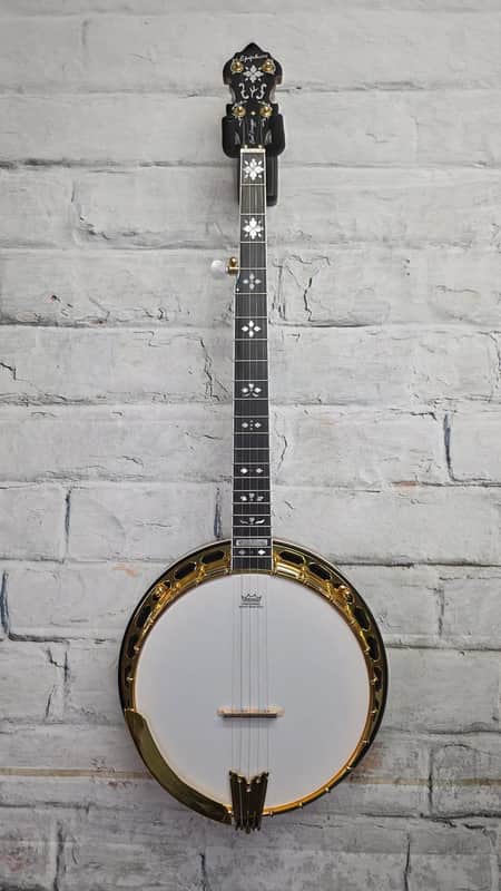 Epiphone Inspired By Gibson Earl Scruggs Golden Deluxe Banjo 2024 - Present - Vintage Sunburst image 1