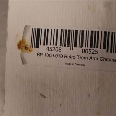 Allparts Schaller Retro Tremolo Arm for Floyd Rose Chrome image 2