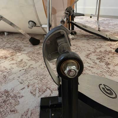Gibraltar 4711ST 4700 Series Velocity Strap Drive Single Bass Drum Pedal 2010s - Silver/Black image 4