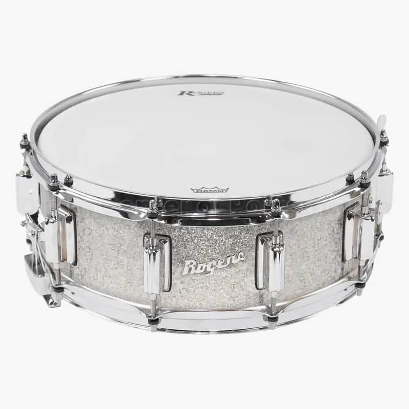 Rogers Dyna-Sonic Snare Drum 14x5 Silver Sparkle