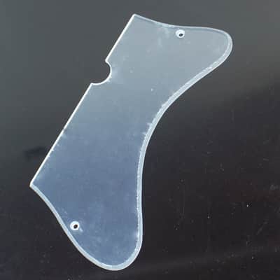 Custom Danelectro U2 Styel Guitar Pickguard ,1Ply Clear Transparent