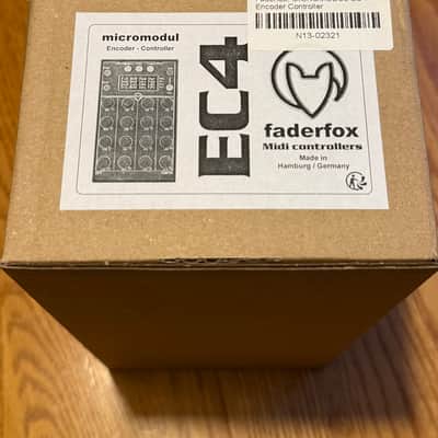 Faderfox EC4 Midi Encoder Controller - 2024 - Black image 2