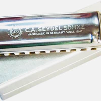 Seydel 1847 SILVER Harmonica, Key of D. Brand New with Full Warranty! image 10