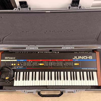Roland Juno-6 61-Key Polyphonic Synthesizer 1982 - 1984 (w/ Tubbutec Juno-66 Midi Upgrade) image 5