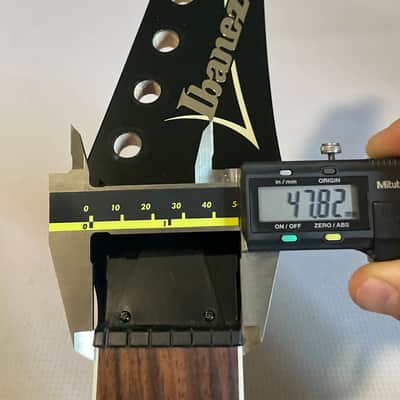 2000's Indonesian Ibanez RG7321 7 String 24 Fret Guitar Neck Standard Nut image 21