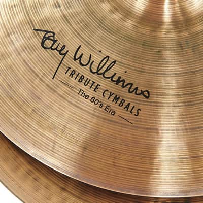 Istanbul Mehmet Cymbals 14" Tony Williams Tribute Hi-Hat image 3