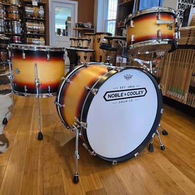 Drum Kits - Noble & Cooley 16x22 8x13 14x16 Horizon Series Drum Kit (Vintage Sunburst Satin) image 13