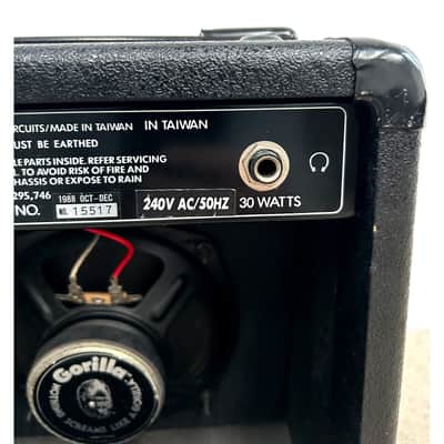 Gorilla GG20 Practice Amp - Guitar Amplifiers - Fair image 9