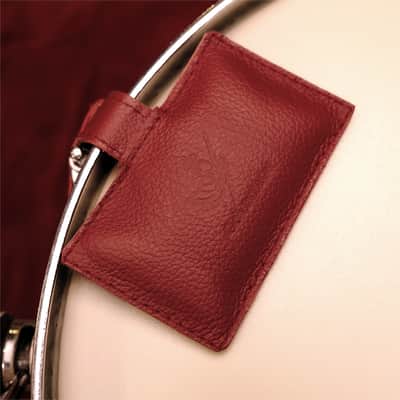 Por-T-Fel - Wallet Style Snare Drum Damper / Muffler - Red image 2