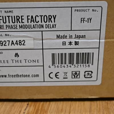 Free The Tone FF-1Y Future Factory RF Phase Modulation Delay image 2