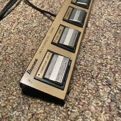 Ibanez UE-405 Multi-Effect (Foot Switch) 1980s - Gold image 1