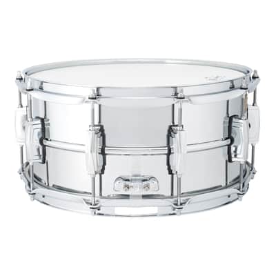 Ludwig Chrome-Over-Brass 6.5x14" Snare Drum w/Imperial Lugs | LB402B | NEW | Authorized Dealer image 3