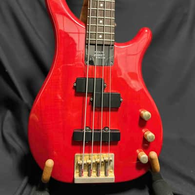 Fernandes FRB-55 MIJ 32" Medium Scale - Red Revolver Bass image 8