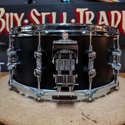 Sonor SQ1-1465-SDW-GTB SQ1 Series 14x6.5 Birch Snare Drum 2010s - GT Black image 3