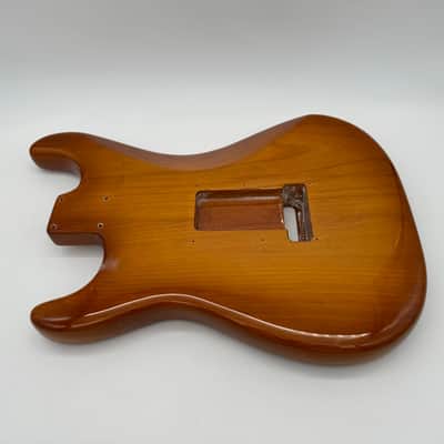 Fender USA Stratocaster Guitar Body Mint Light 23105 image 6
