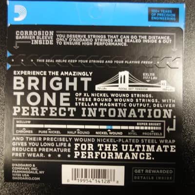 D'addario EXL-115 Medium Gauge 11-49 Nickel Wound image 2