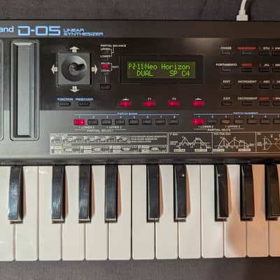 Roland D-05 Boutique Series Linear Synthesizer Sound Module 2015 - Present - Black image 3