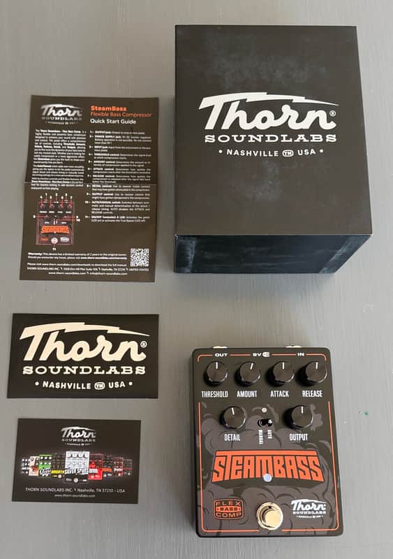Thorn Soundlabs Steambass 2026 - Black Gloss image 1