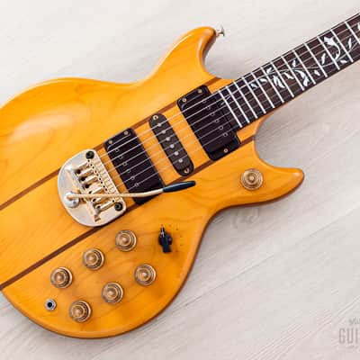 1980 Greco GO-III Speed Way Non-Catalog Set Neck HSH Vintage Guitar Natural, Japan Fujigen image 1