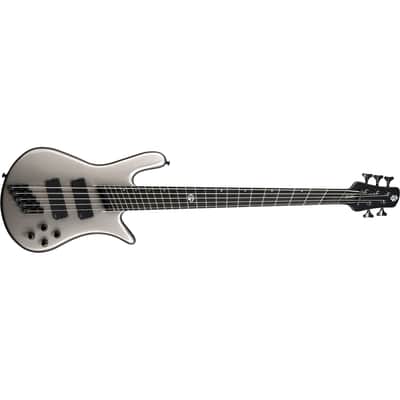 Spector NS Dimension 5 5-String Multi-Scale Bass w/ Fishman Pickups and Gig Bag - Gunmetal Gloss image 3