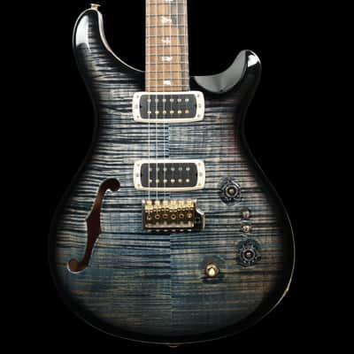 PRS 40th Anniversary Custom 24-08 Semi-Hollow - Faded Whale Blue Smokeburst image 1