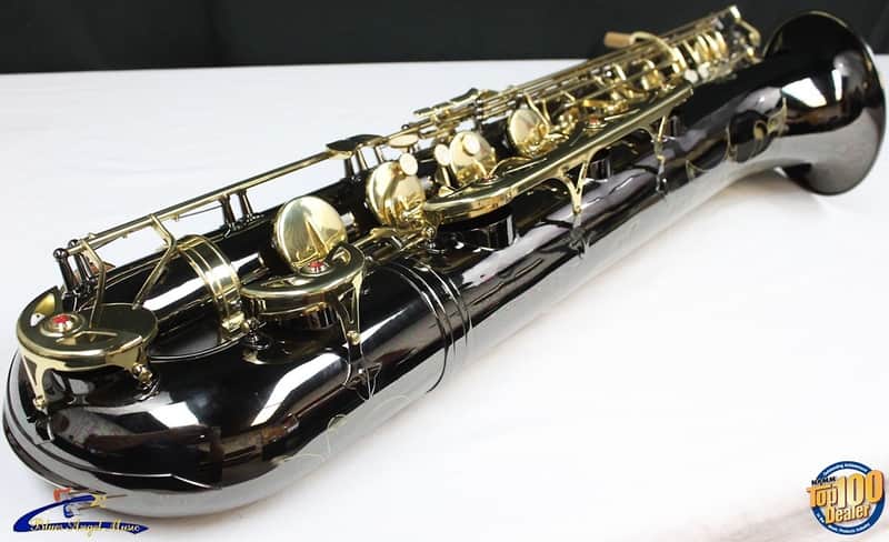 International Woodwind Inc IW-601 Baritone Saxophone & Case Black