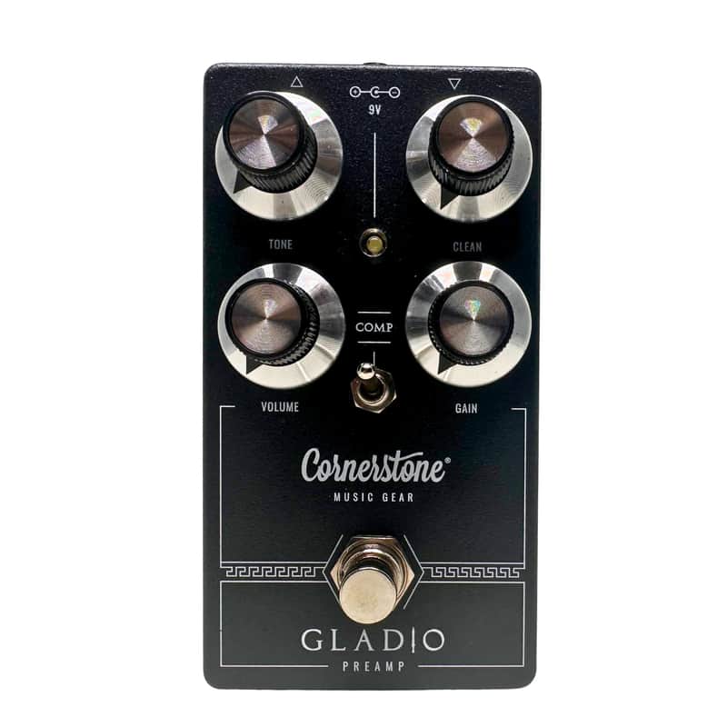 Cornerstone Gladio SC Single Channel Preamp Overdrive - Black