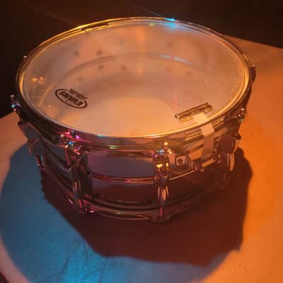 Yamaha SD-266A Stage Custom 6.5x14" Steel Snare Drum 2010s - Chrome image 4