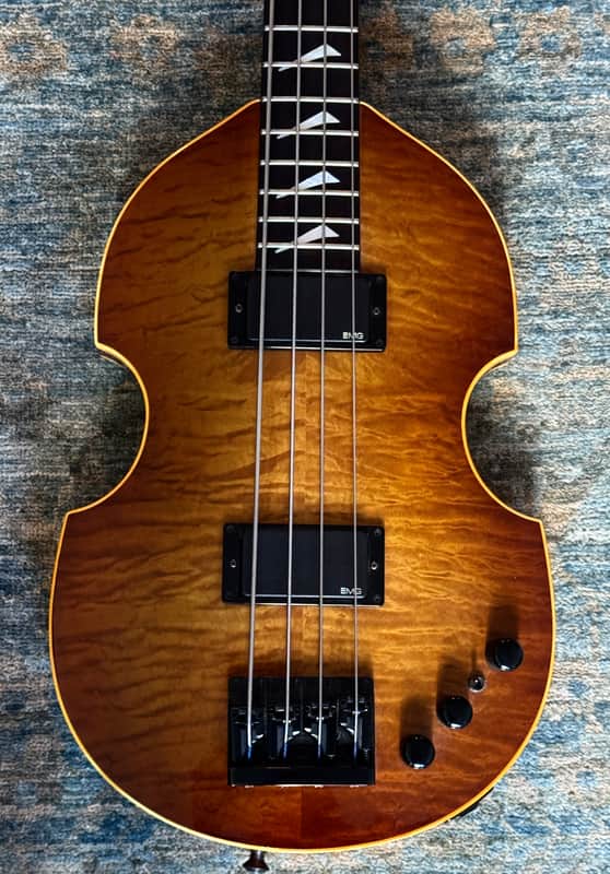 Hamer Violin/Hofner Beatle Bass style 1991 - Antique burst image 1
