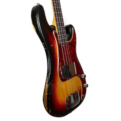 Fender 1964 Precision Bass, Sunburst image 4