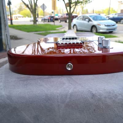 FENDER 2015 AMERICAN STANDARD PRO TELECASTER CRIMSON RED TRANSPARENT CLEAN near MINT! SALE LOOK!$ image 5