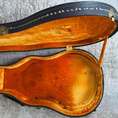Vintage 1968 Gibson Les Paul Custom / Standard Case – 535 Orange Tolex – Excelsior/Stanford Latches image 6
