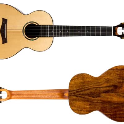 Flight Voyager EQ-A Tenor Ukulele New - solid spruce image 2