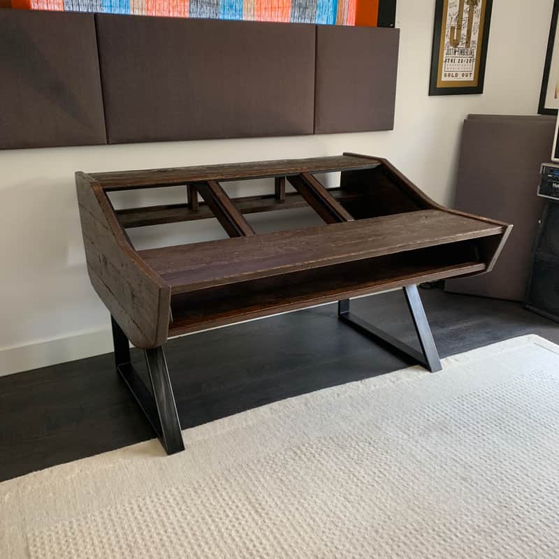 Monkwood ZX88 custom mastering desk 2010s - Reclaimed wood image 1