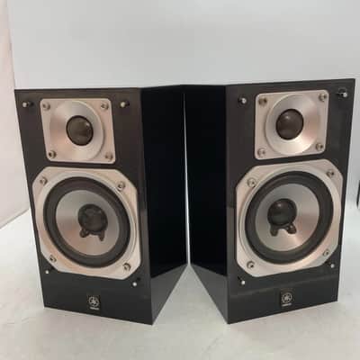 Pair of Yamaha NX-TS20 Bookshelf Stereo System Speakers TESTED WORKING image 2
