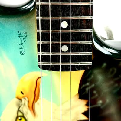 1986 Kramer American Baretta Kline Eagle Graphic #27 Rare image 9