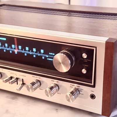 🎶 Pioneer SX-737 / SX737 Vintage Stereo Receiver – Serviced – Cleaned – Tested – Blue LED – Original Wood Case image 6