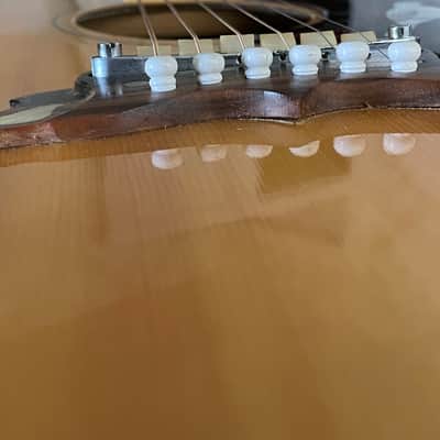 1970’s Alvarez 5025 Acoustic Guitar Dove Copy Dreadnought Made in Japan MIJ Solid Spruce Top + Case - VIDEO image 12