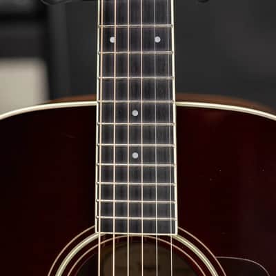 Taylor Custom Shop Dreadnought Acoustic Guitar - Vintage Sunburst with Hardshell Case - Used image 8