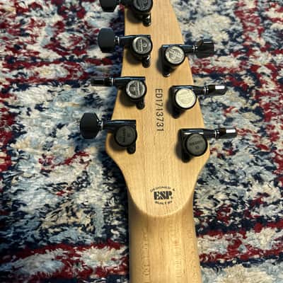 Edwards E-HR-III NT7 2017 See Thru Black Sunburst image 6