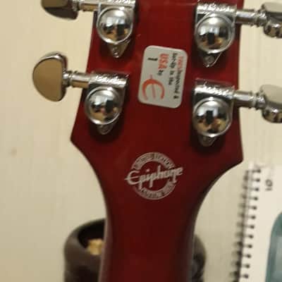 Epiphone SG Standard Dark Cherry 2006 Limited Edition / Custom shop / with EMG active pickups with hard case image 4