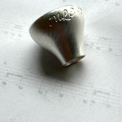 AR Resonance MLC 40 Trumpet Mouthpiece Top - Silver image 1