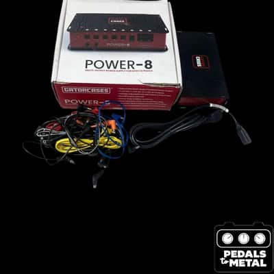 Gator GTR-PWR-8 Power Supply With 8 Isolated Outputs 2010s - Black - X18244 image 1