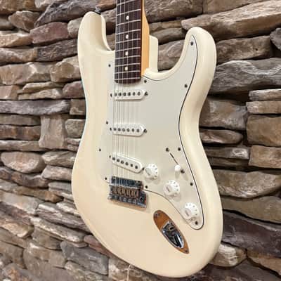Fender American Standard Stratocaster with Rosewood Fretboard 2008 - Olympic White w/ OHSC image 4