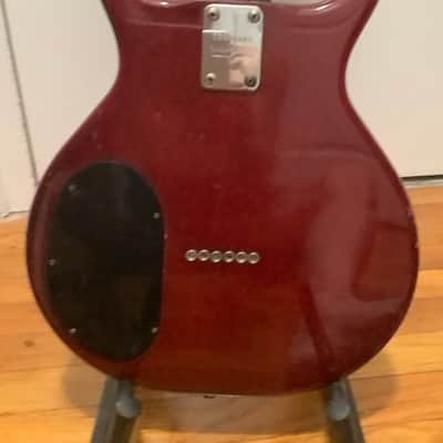 Washburn 1980 Burgundy Raven MIJ Electric Guitar image 8