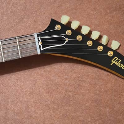 Gibson 2022 Korina Custom Shop '58 Explorer Reissue Guitar, OHSC, COA & All Case Candy, MINT image 7